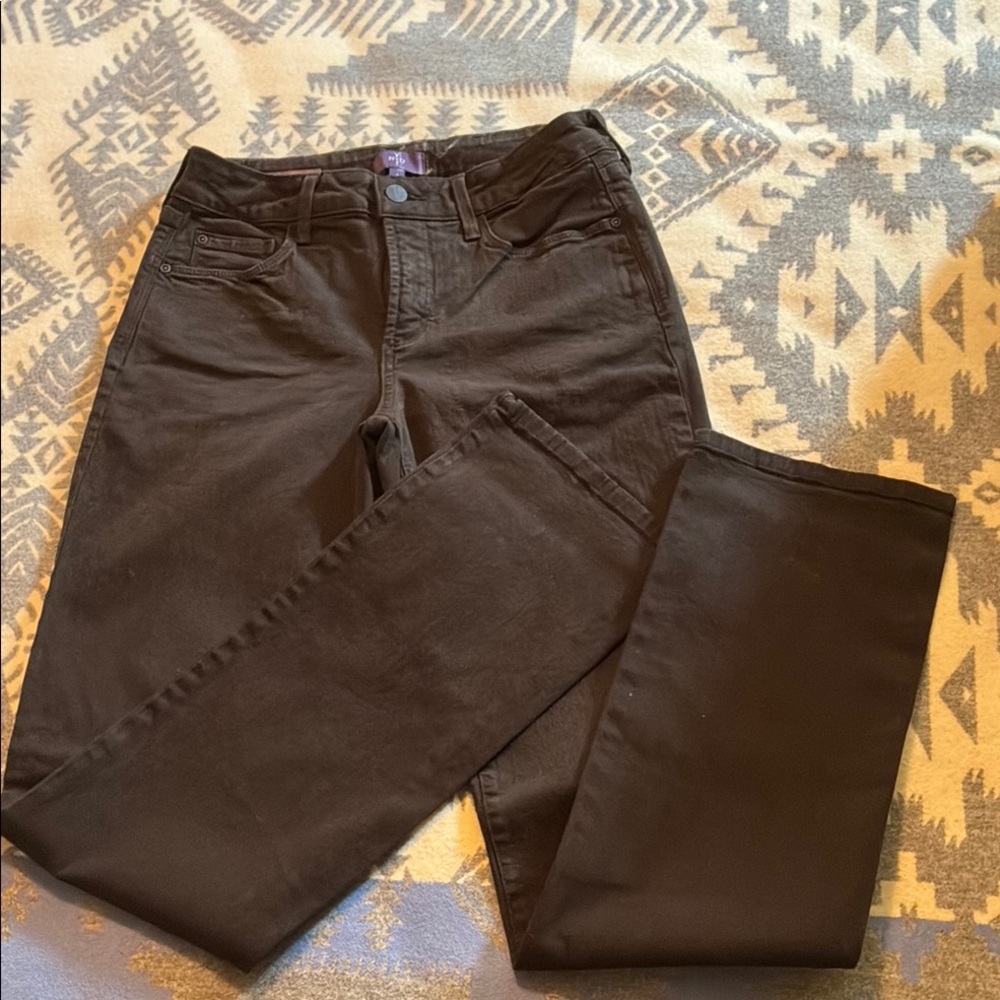 NYDJ Marilyn Black Skinny Jeans